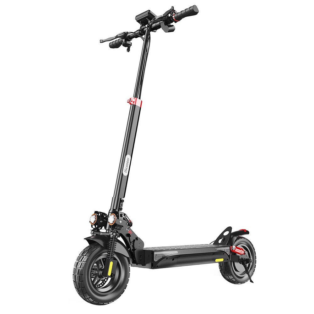 iScooter iX4 10-inch Electric Scooter 800W Motor max speed 45km/h 48V 15Ah Battery up to 40-45km Range App Control, Body Warning Light
