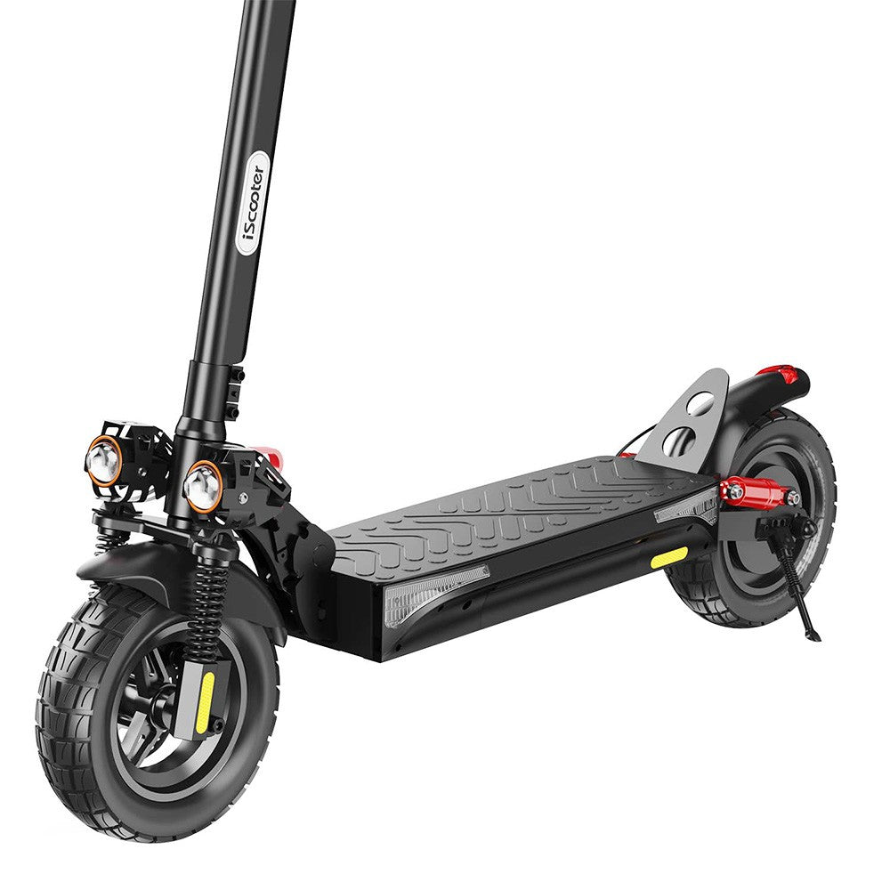 iScooter iX4 10-inch Electric Scooter 800W Motor max speed 45km/h 48V 15Ah Battery up to 40-45km Range App Control, Body Warning Light