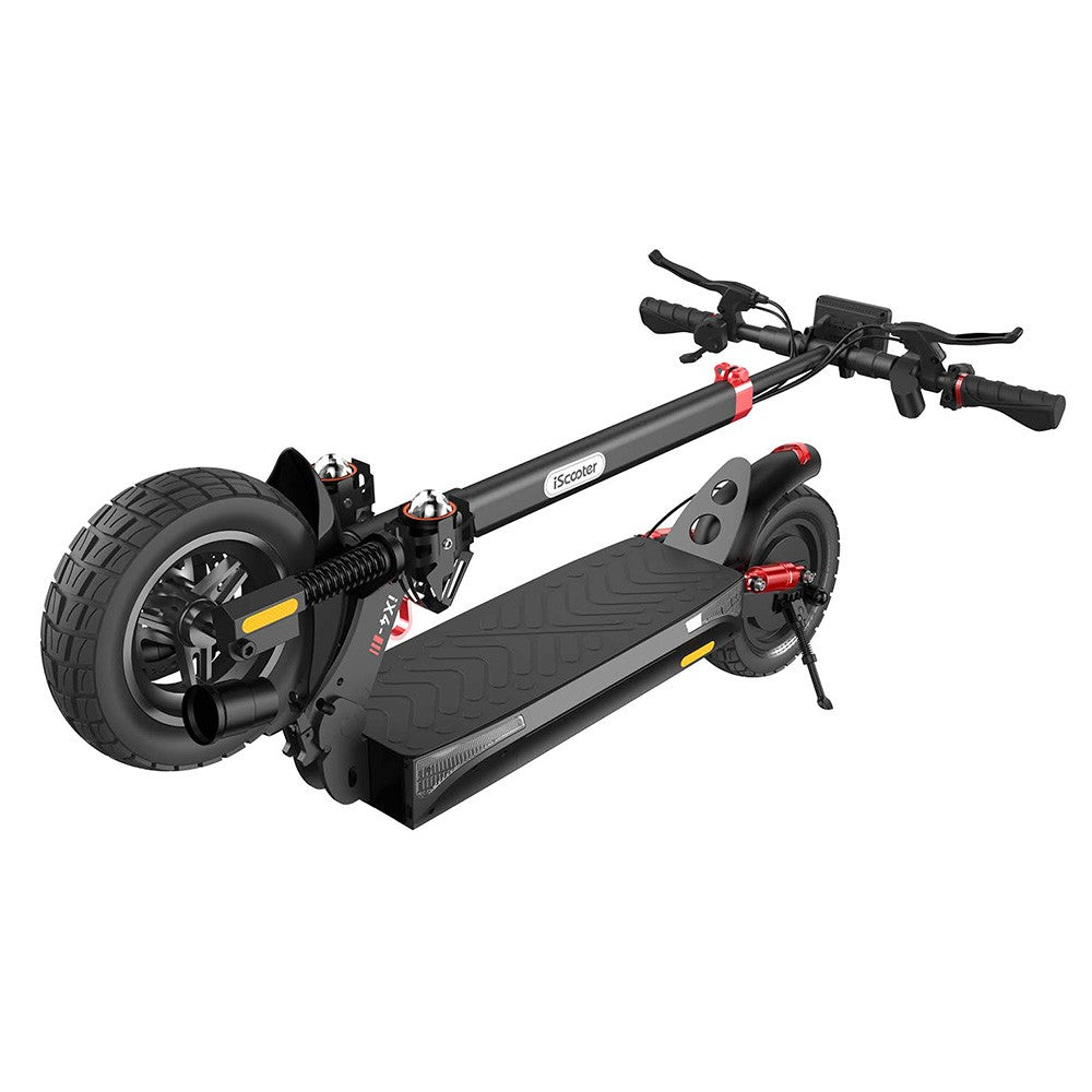iScooter iX4 10-inch Electric Scooter 800W Motor max speed 45km/h 48V 15Ah Battery up to 40-45km Range App Control, Body Warning Light