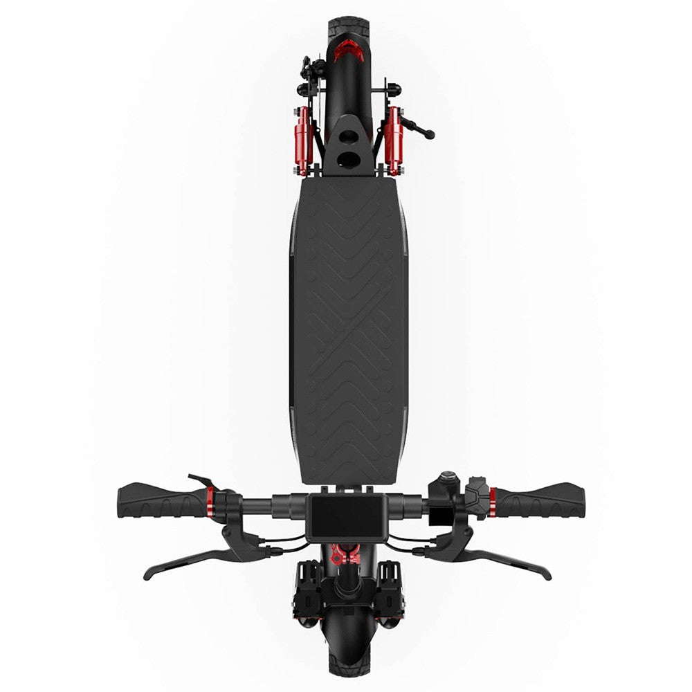 iScooter iX4 10-inch Electric Scooter 800W Motor max speed 45km/h 48V 15Ah Battery up to 40-45km Range App Control, Body Warning Light
