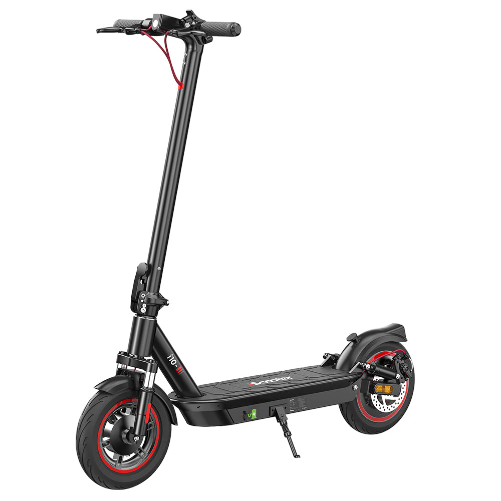 iScooter i10 Electric Scooter, 650W Motor, 36V 15Ah, 10-inch Pneumatic Tire, 40km/h Max Speed, 45km Max Range, ‎Front and Rear Suspension, Electronic Brake &amp; Disc Brake