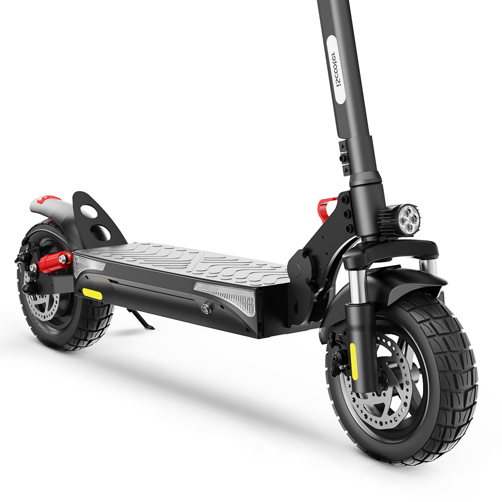 iScooter iX3 Folding Electric Scooter, 10&quot; Pneumatic Tires, 800W Motor, 10Ah Battery, 40km/h Max Speed, 40km Max Range, Adjustable Handlebar Height, App Control - Black