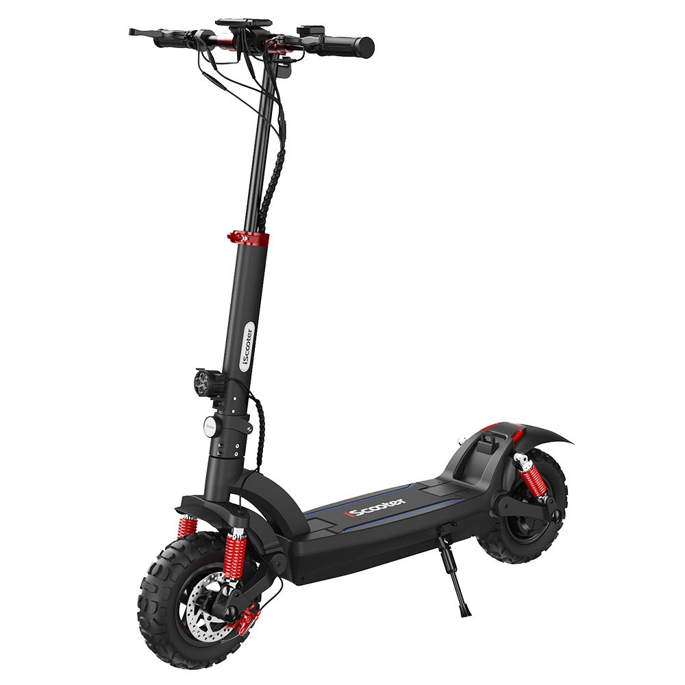 iScooter iX6 Electric Scooter 11 inch Off-road Tire 1000W Motor Max 45km/h 48V 17.5Ah Battery up to 60km Range Multi-function LCD Shock Absorber Color Lights NFC Unlock