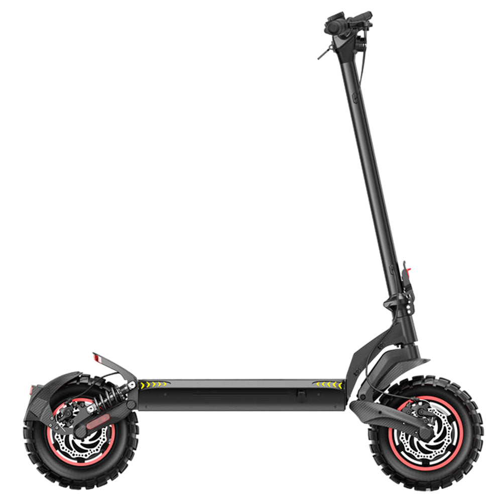 iScooter iX7 Pro Electric Scooter, 1000W*2 Motor, 48V 17.5Ah Battery, 10-inch Off Road Tires, 60km/h Max Speed, 80km Range, Front and Rear Disc Brakes, Dual Suspensions